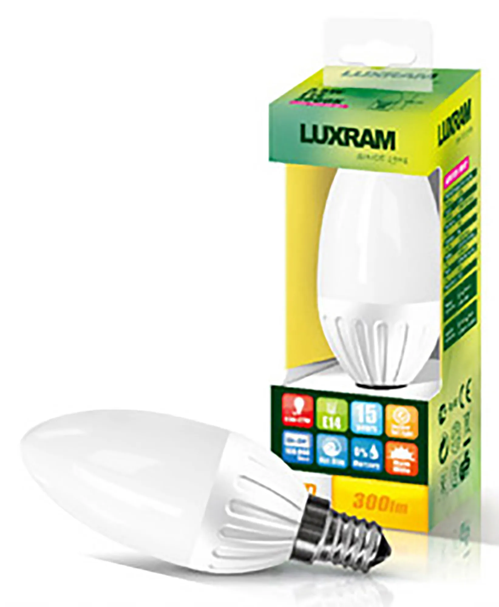 Value LED LED Lamps Luxram Candle
